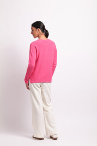 New Ideas Sweater in Pink (Bow)