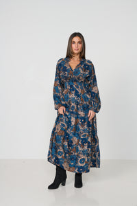 Dress Multi Panels Triple Elastic Waist
