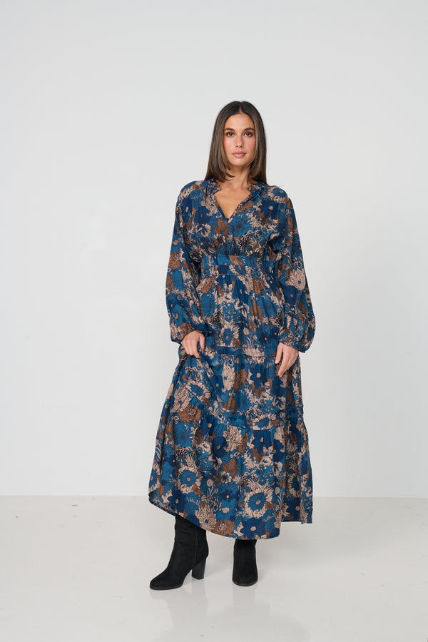 Dress Multi Panels Triple Elastic Waist