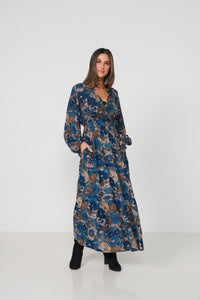 Dress Multi Panels Triple Elastic Waist