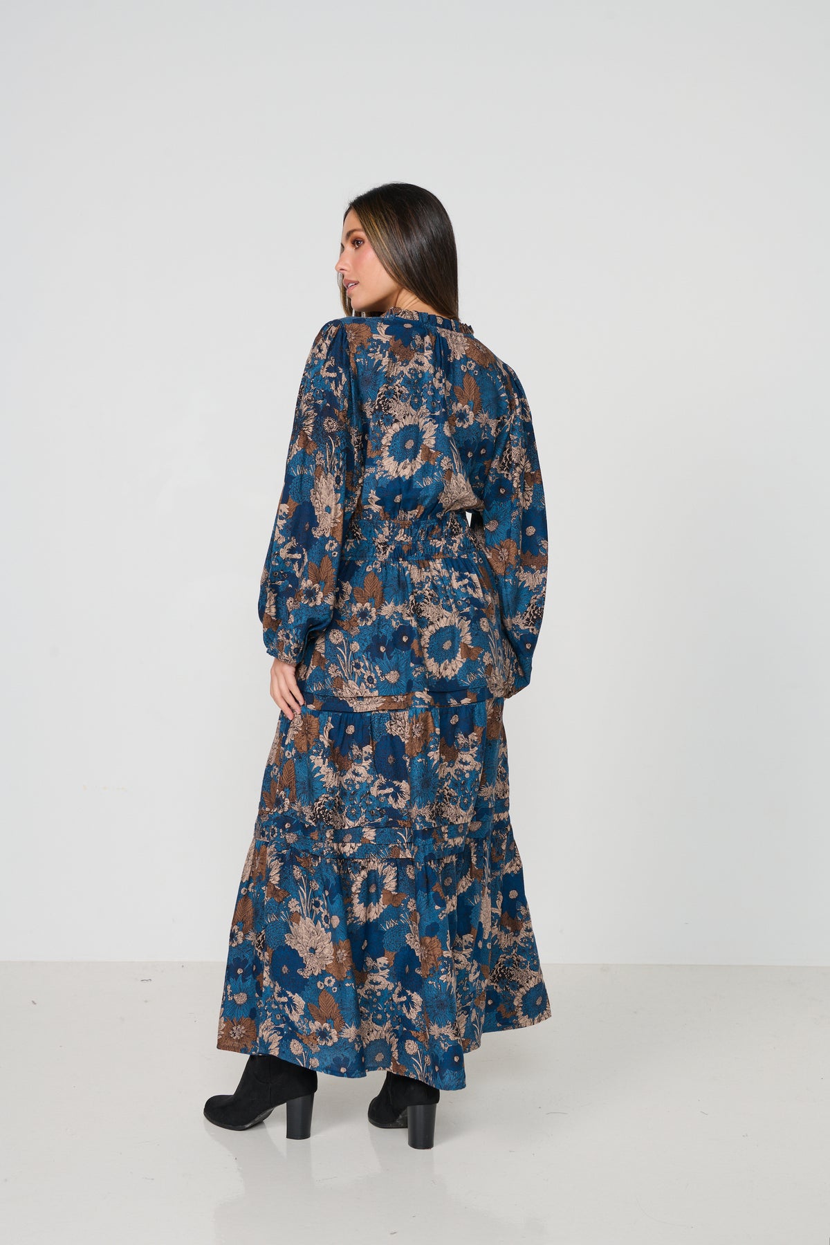 Dress Multi Panels Triple Elastic Waist