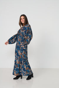 Dress Multi Panels Triple Elastic Waist