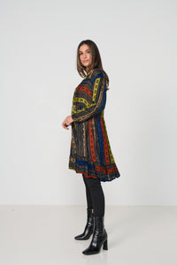 Tunic Dress Nairobi Jacquard Print