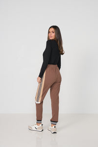 Pant Tracksuit Pockets Chocolate