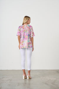 Blouse Lurex Sparkle Pink