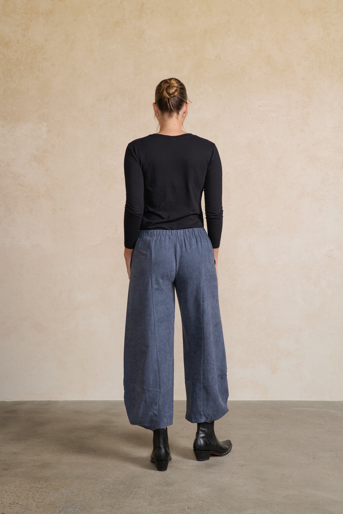 Pant Panelled in Blue