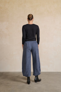 Pant Panelled in Blue
