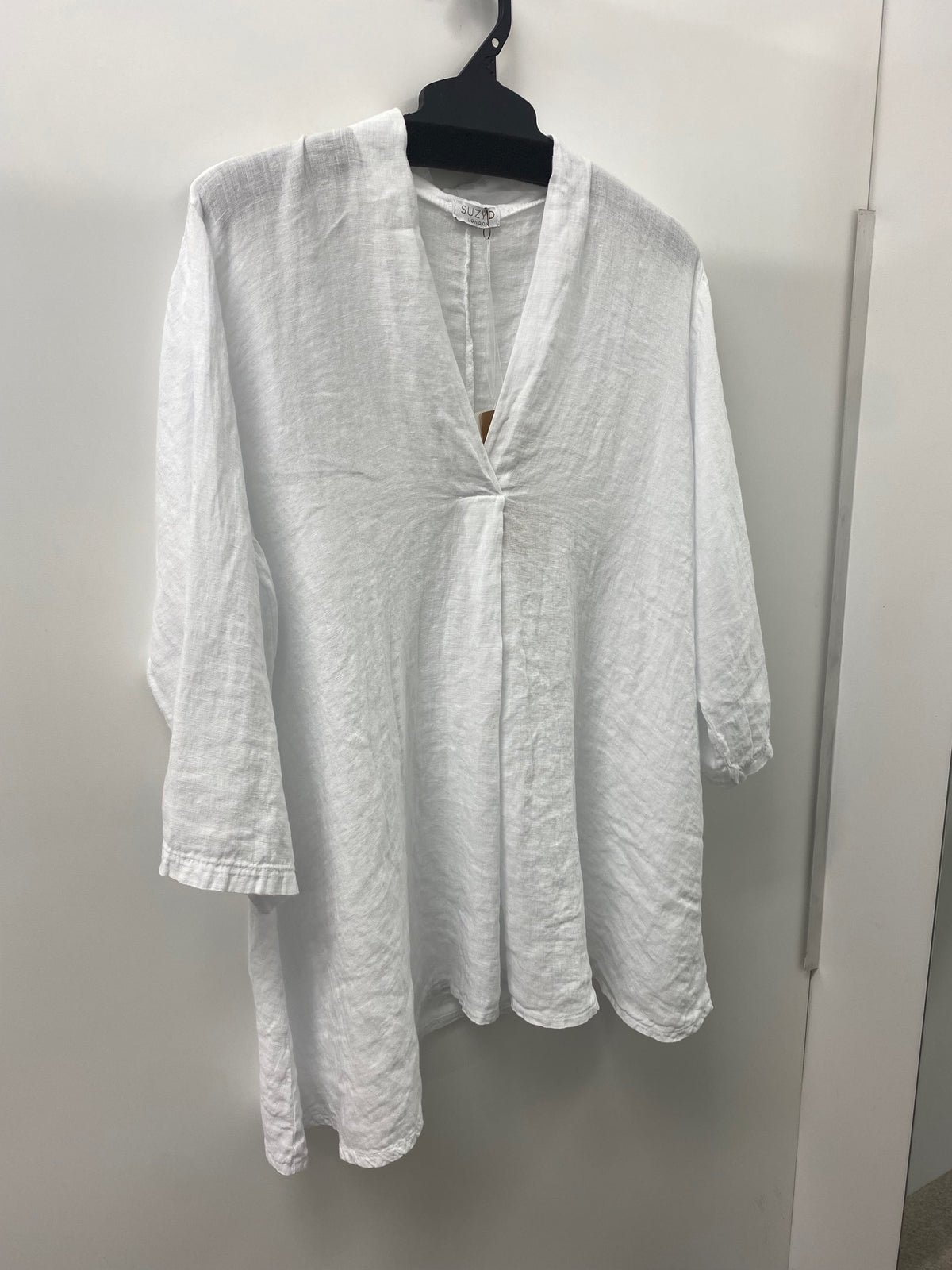 Sandi Linen Kimono White