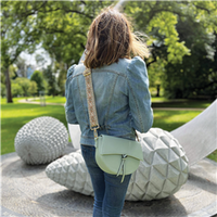 Milleni Vegan Hand Bag in Mint