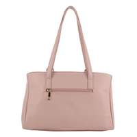 Vegan Leather Hand Bag in Blush