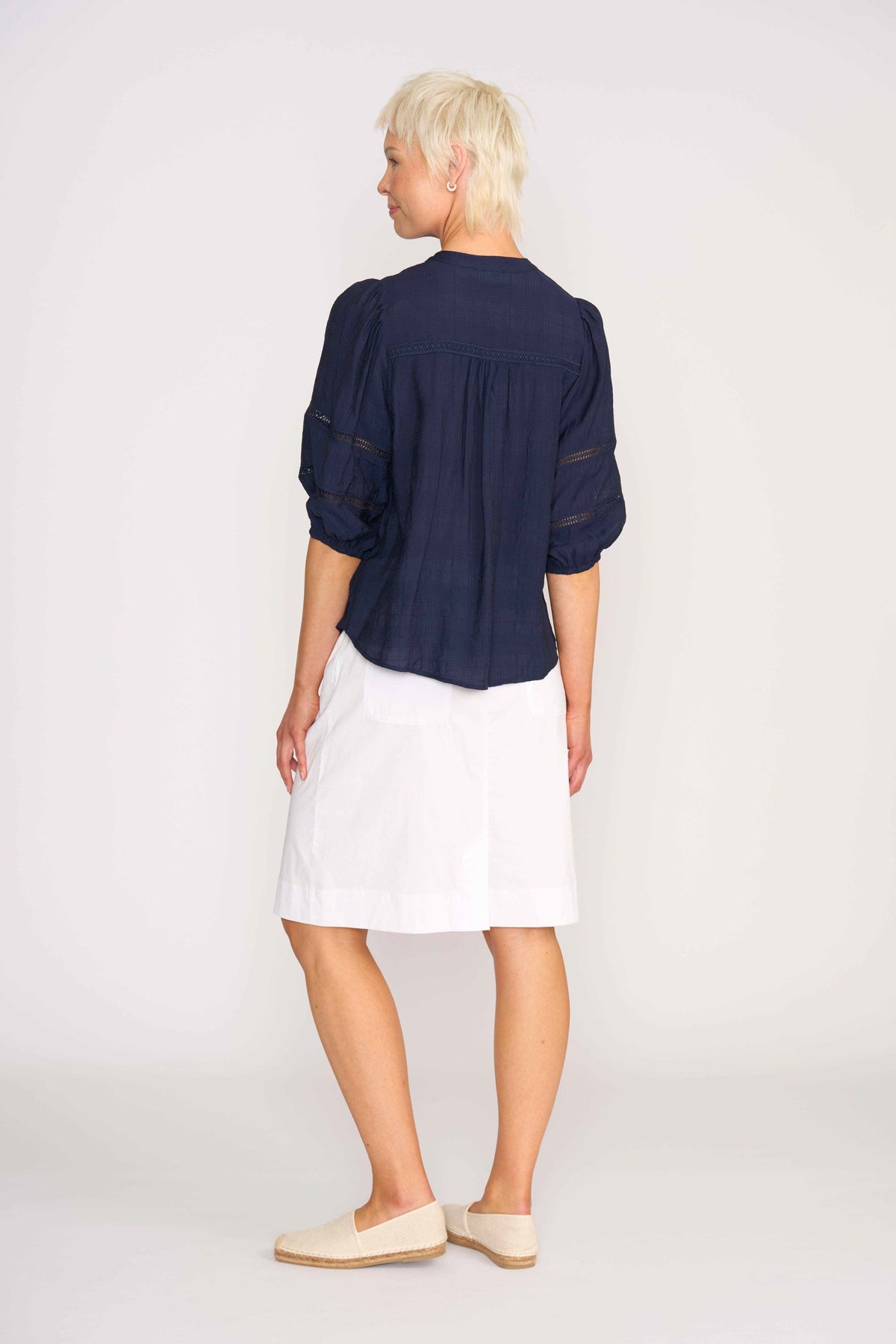 SKIRT CLASSIC  PULL ON White