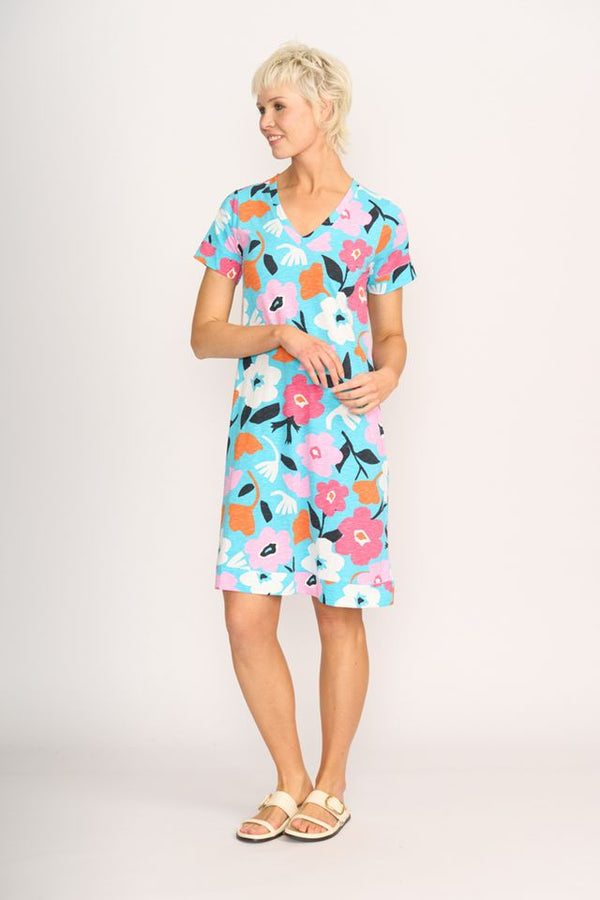 WHAT THE FROCK DRESS Bold Bloom